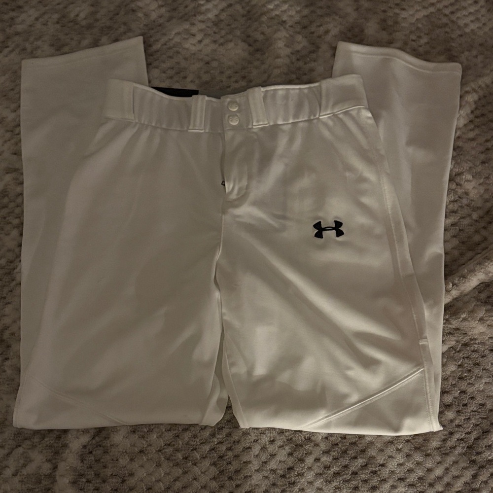 Under Armour White Sports Pants